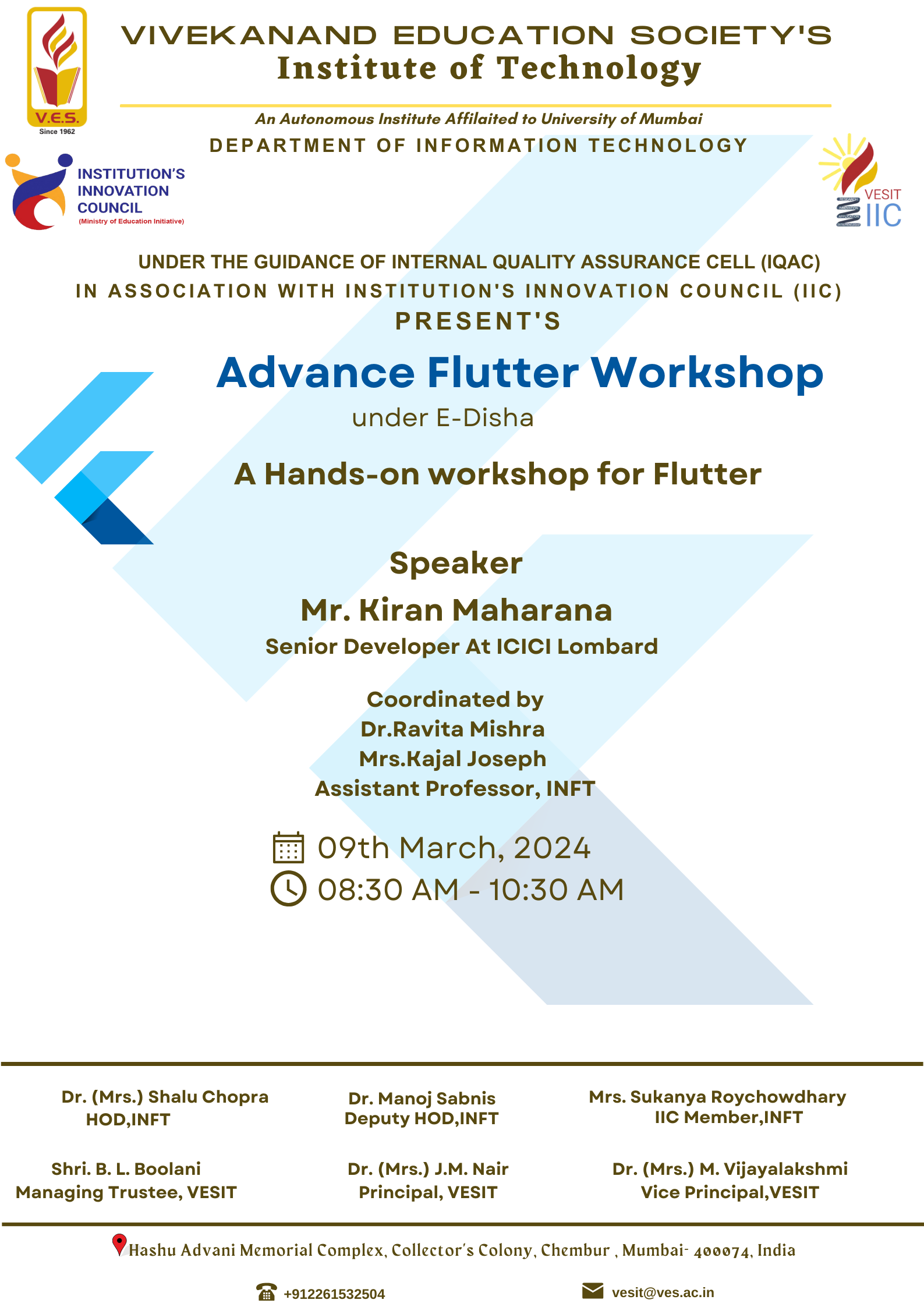 SEL-Advance Flutter Workshop