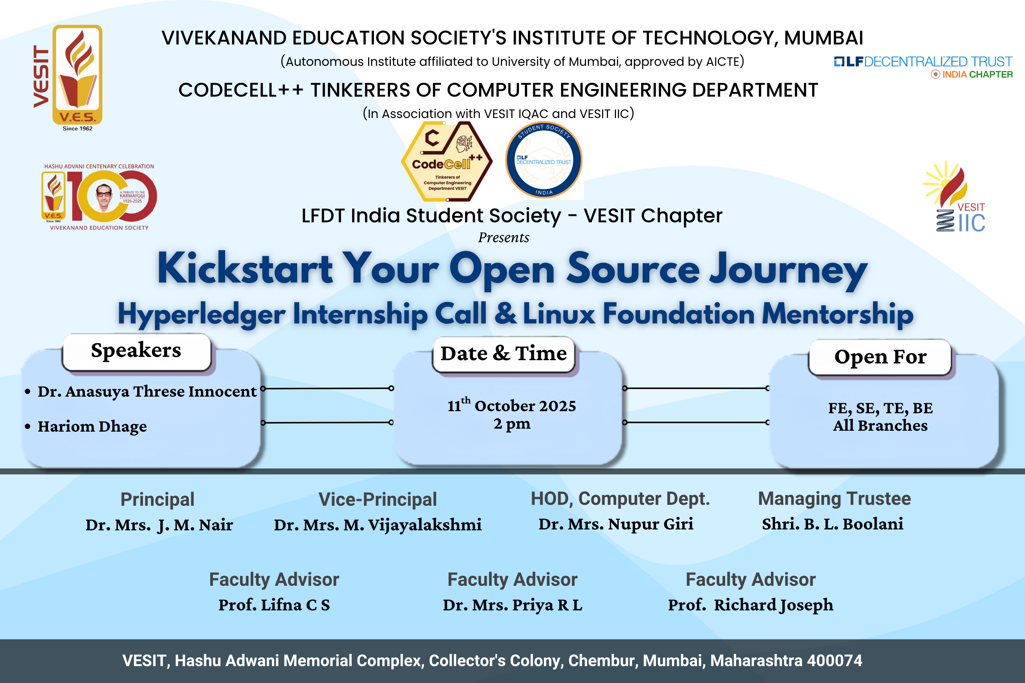 Kickstart Your Open Source Journey – Hyperledger Internship Call &amp; Linux Foundation Mentorship